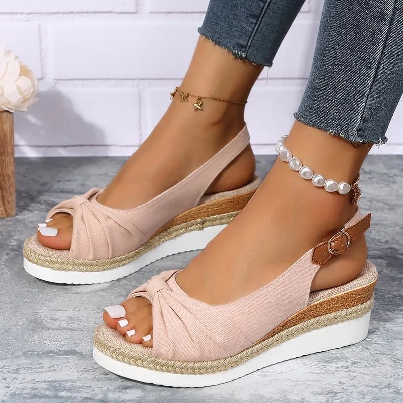ONLY TODAY 50% OFF 🔥 Paris Casual Flatform Daily Comfy Memory Sandals