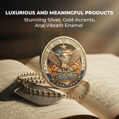 🔥Last Day 50% OFF🔥 250 Years of Freedom Veteran Tribute Coin