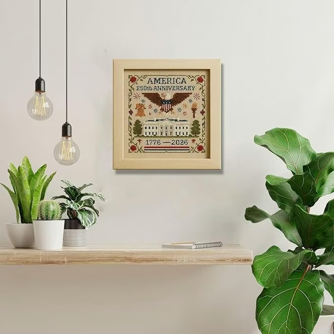 US 250th Anniversary Cross Stitch Kit