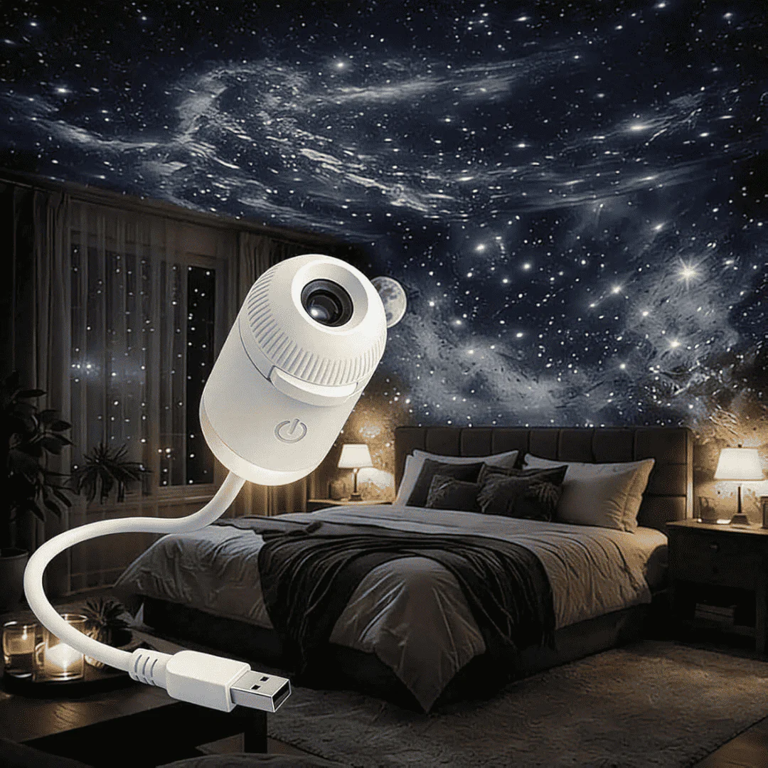 Night Light Projector - Smart Holographic Star Projector