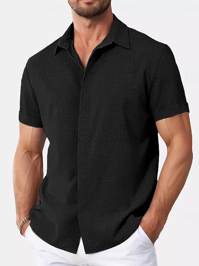 Stylish Men's Breathable Beach Shirt for Summer