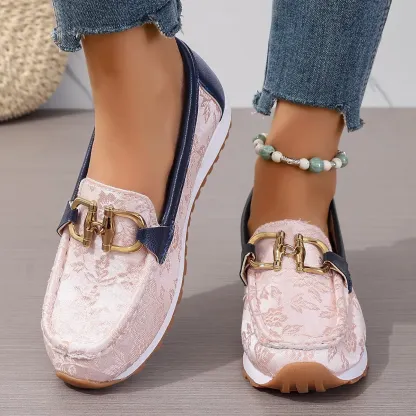 🔥LAST DAY 70% OFF - Women Comfortable Chain Decor Casual Walking Shoes