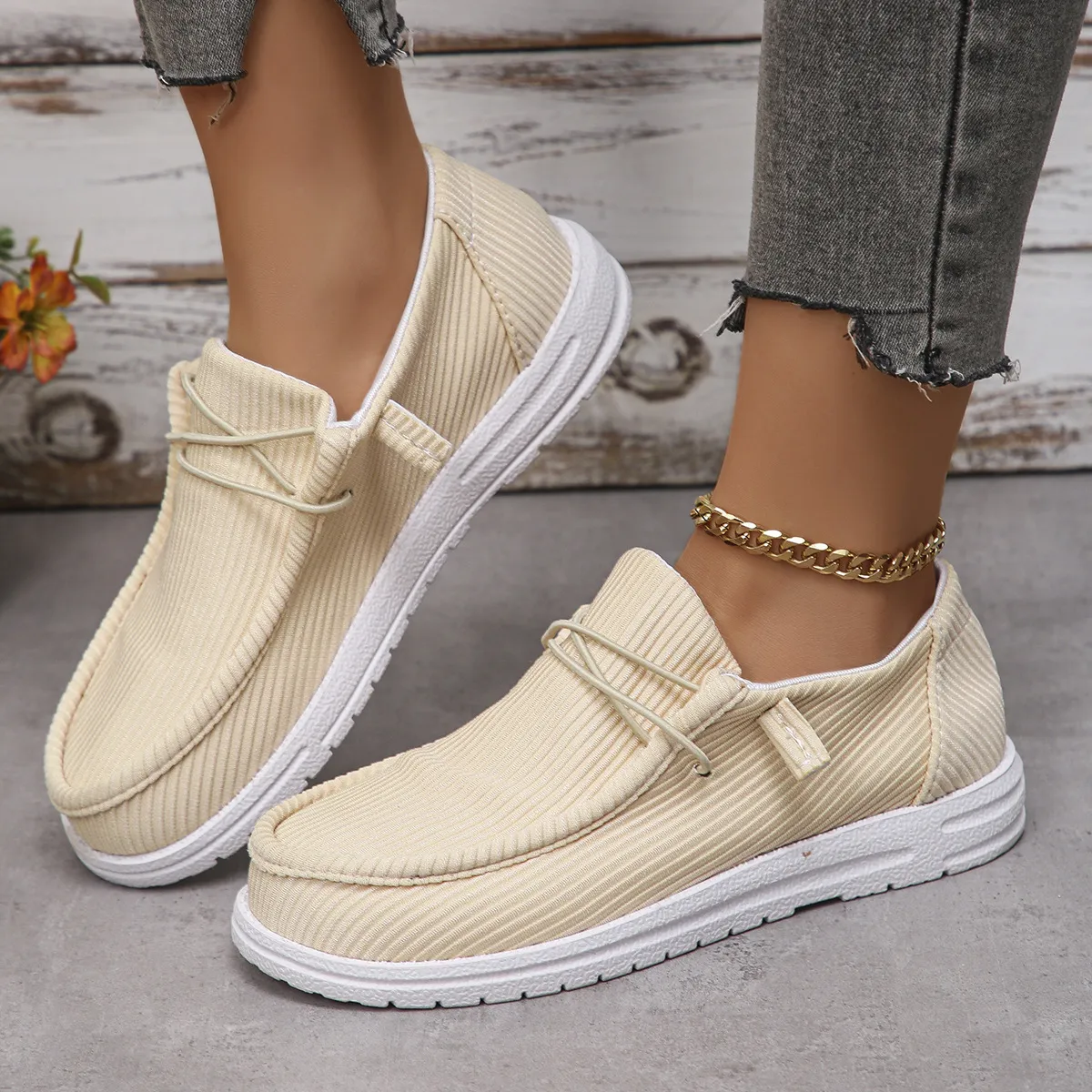 🔥LAST DAY 70% OFF - Women's Casual Breathable Canvas Sneakers