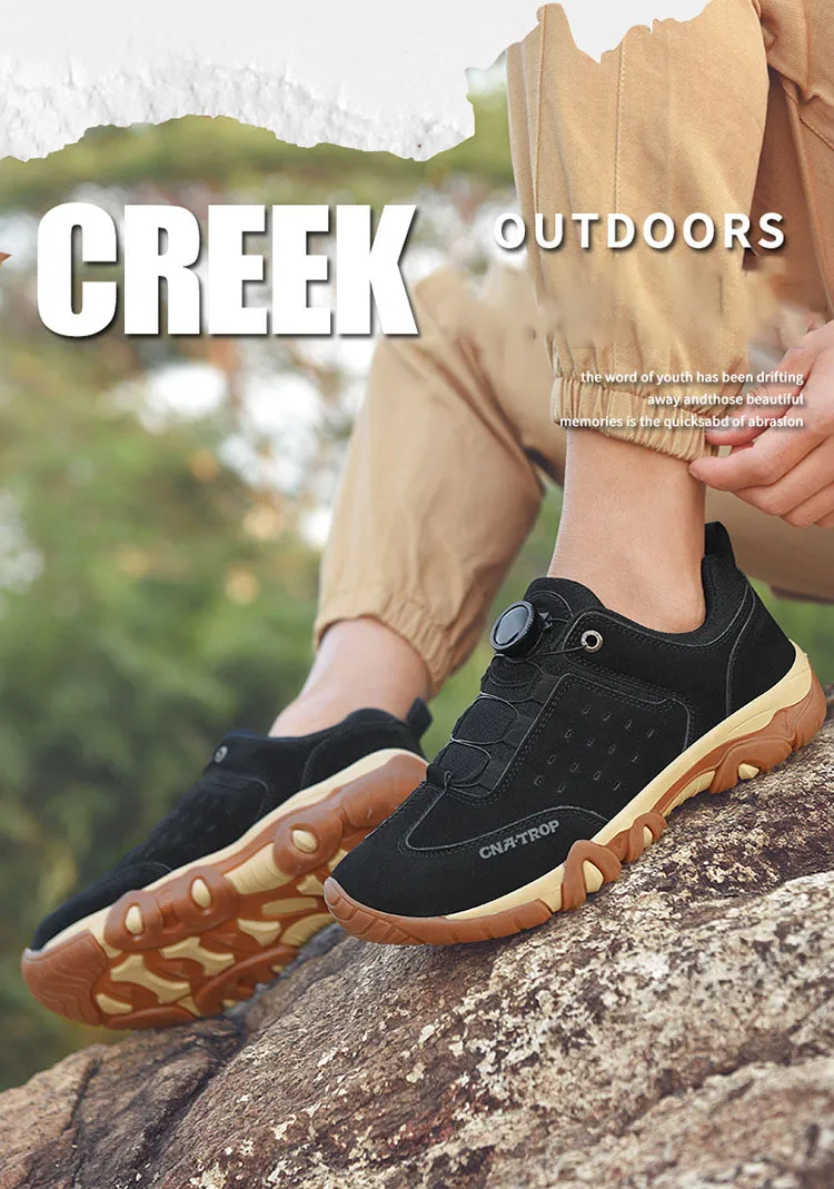 MEN'S NEW ROTARY BUCKLE MOUNTAINEERING OUTDOOR SNEAKERS
