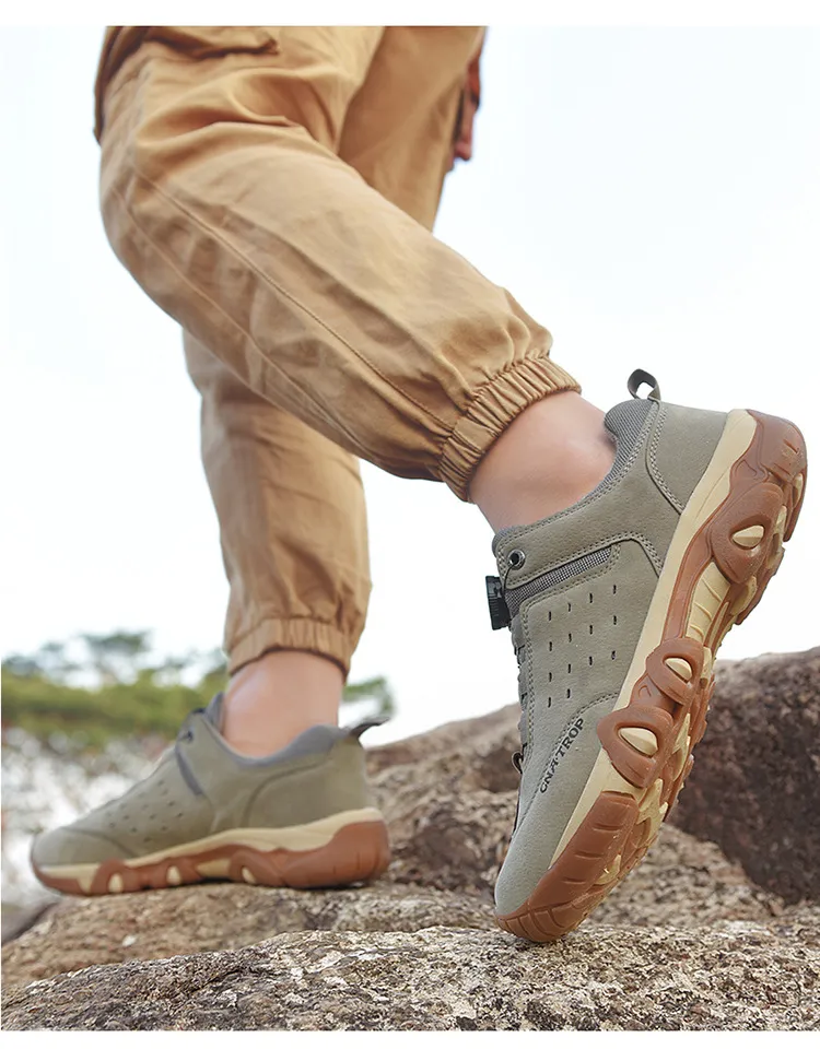 MEN'S NEW ROTARY BUCKLE MOUNTAINEERING OUTDOOR SNEAKERS