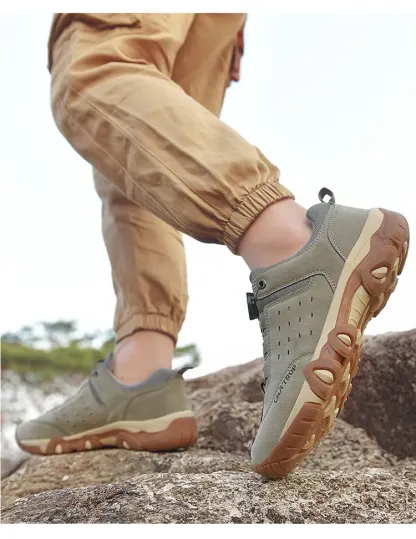 MEN'S NEW ROTARY BUCKLE MOUNTAINEERING OUTDOOR SNEAKERS