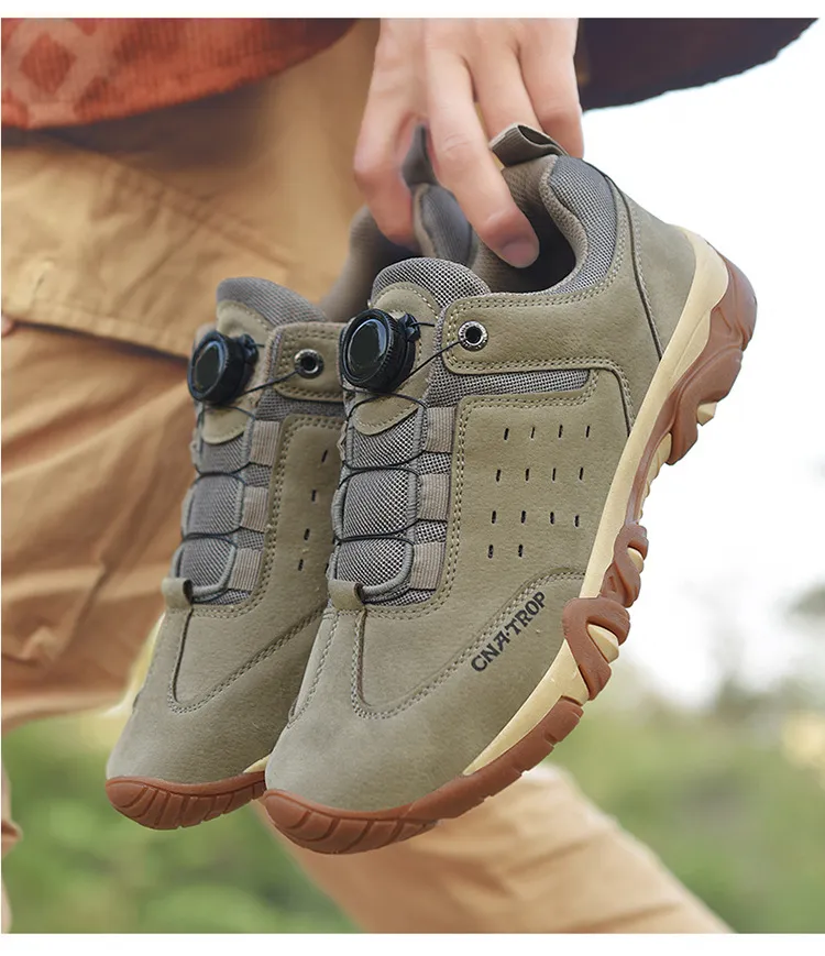 MEN'S NEW ROTARY BUCKLE MOUNTAINEERING OUTDOOR SNEAKERS