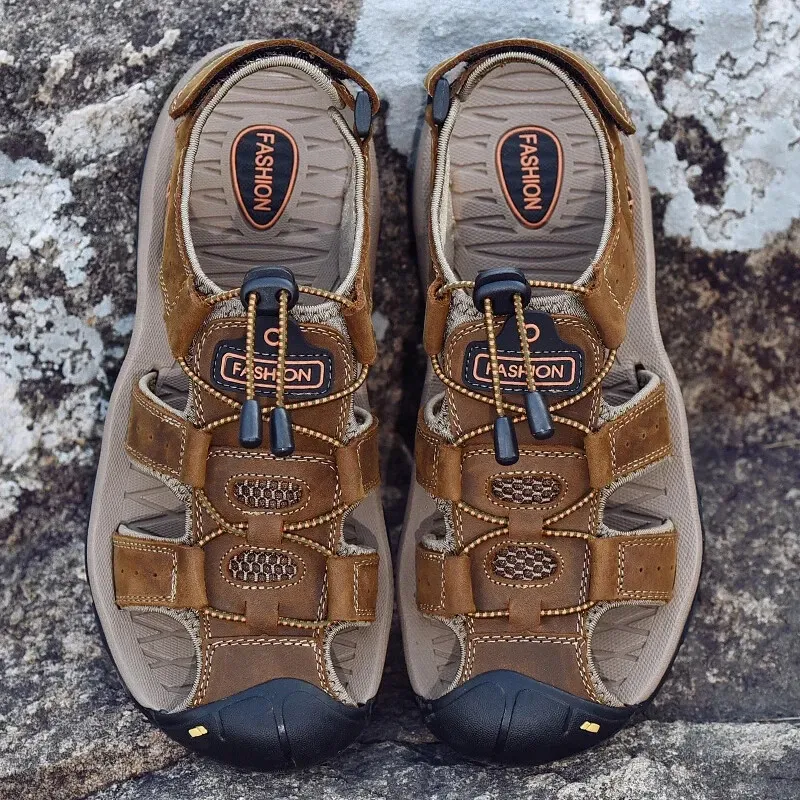 ⏰Promotion 60% OFF - 2025 New Men's Orthopedic Comfortable Trekway S1 Sandal
