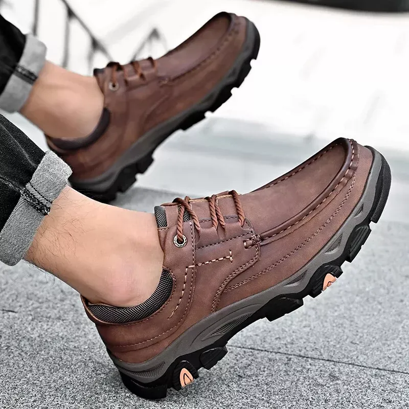⏰Promotion 60% OFF - 2025 New Men's Orthopedic Comfortable Casual Genuine Leather Slip On Loafers
