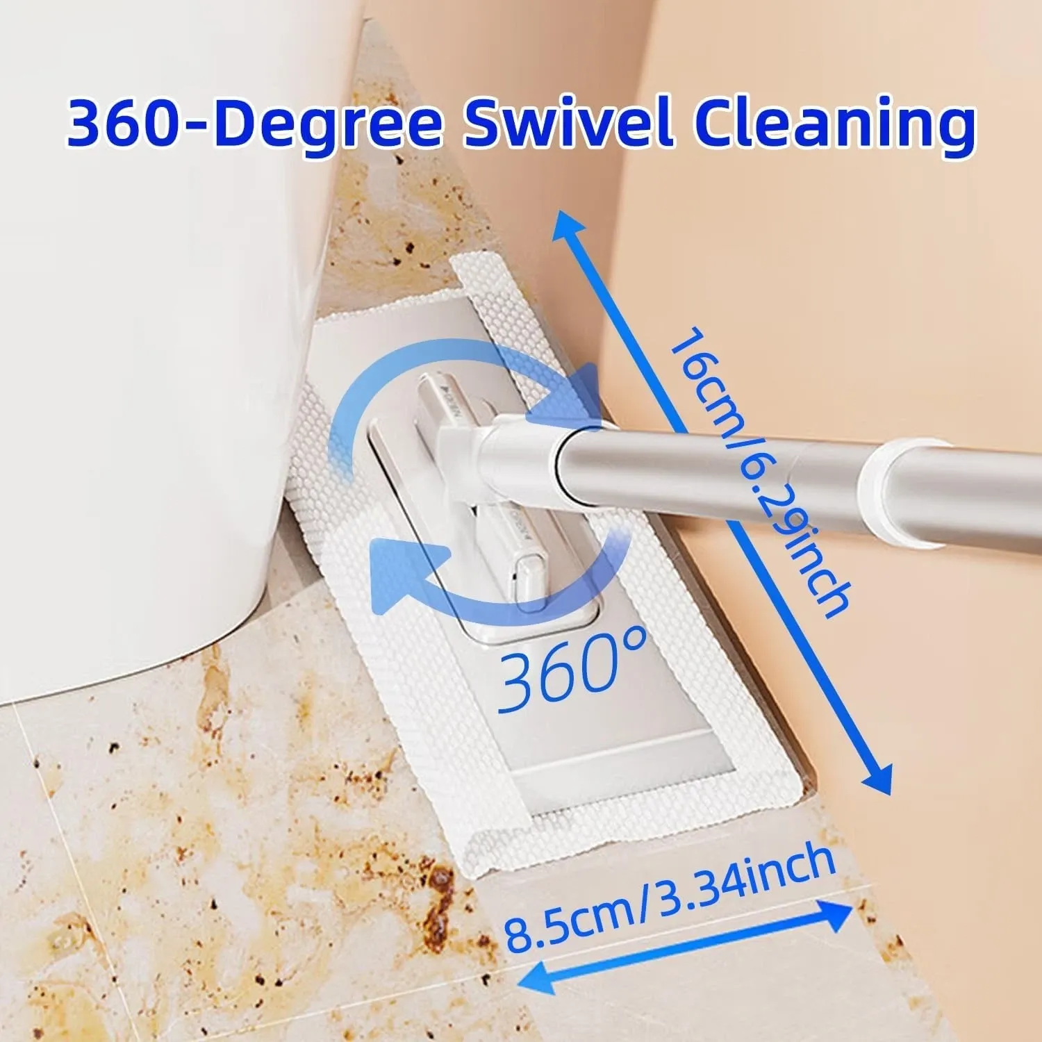 Hands-Free Multi-Purpose Flat Mop