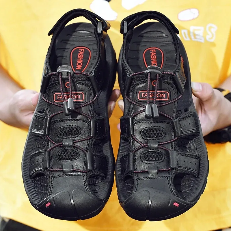 ⏰Promotion 60% OFF - 2025 New Men's Orthopedic Comfortable Trekway S1 Sandal