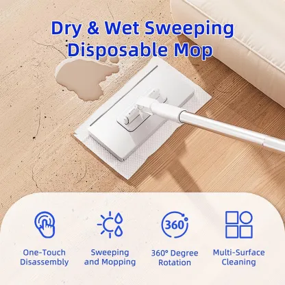 Hands-Free Multi-Purpose Flat Mop