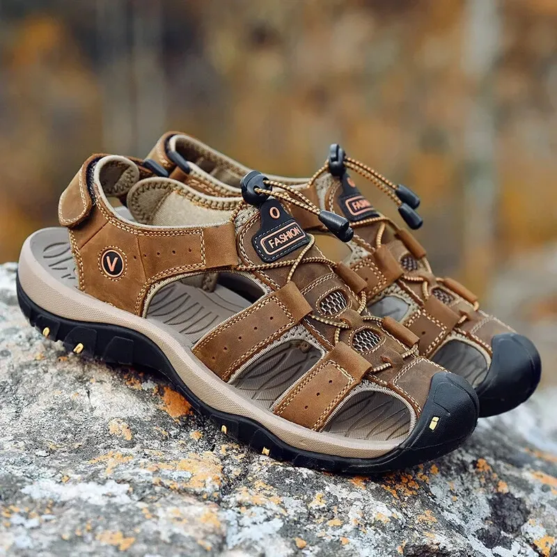 ⏰Promotion 60% OFF - 2025 New Men's Orthopedic Comfortable Trekway S1 Sandal