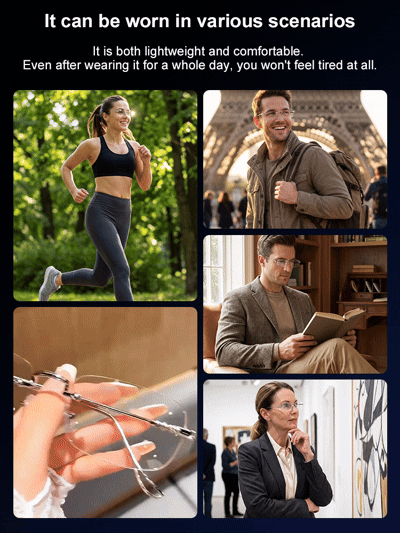 Order Cancelled! Stock Clearance 📉Smart Readers: Clearance From $12 🔥-7.0~7.0D Auto-Focus Eyeglasses-Photosensitive color-changing ultra-light frameless reading glasses📦Factory Surplus Blowout!🛑4 Pairs for $48! Last Chance 🛑