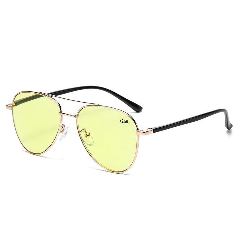 Distance And Near Presbyopia Glasses Office AntiBlue Light Color Chang