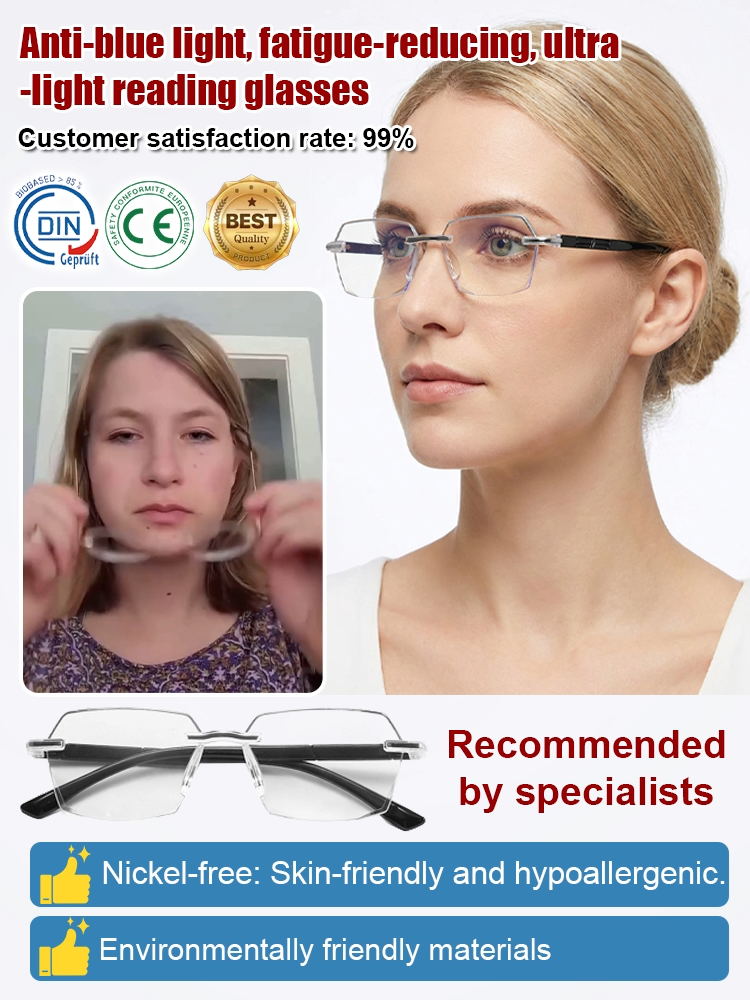 The second item costs only the price of a cup of coffee.☕☕Anti-blue light, anti-fatigue, ultra-lightweight, large frame, zoom reading glasses.🔥Wearing it instantly makes you look younger.
