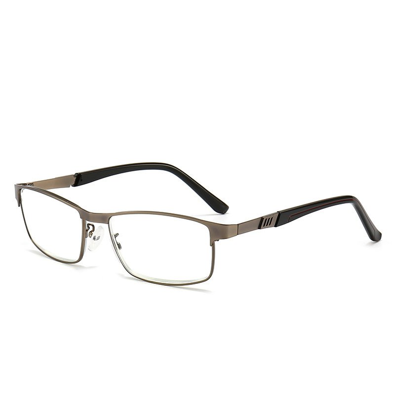 Business Metal Eyeglasses Presbyopia Square Metal High Transmittance Office