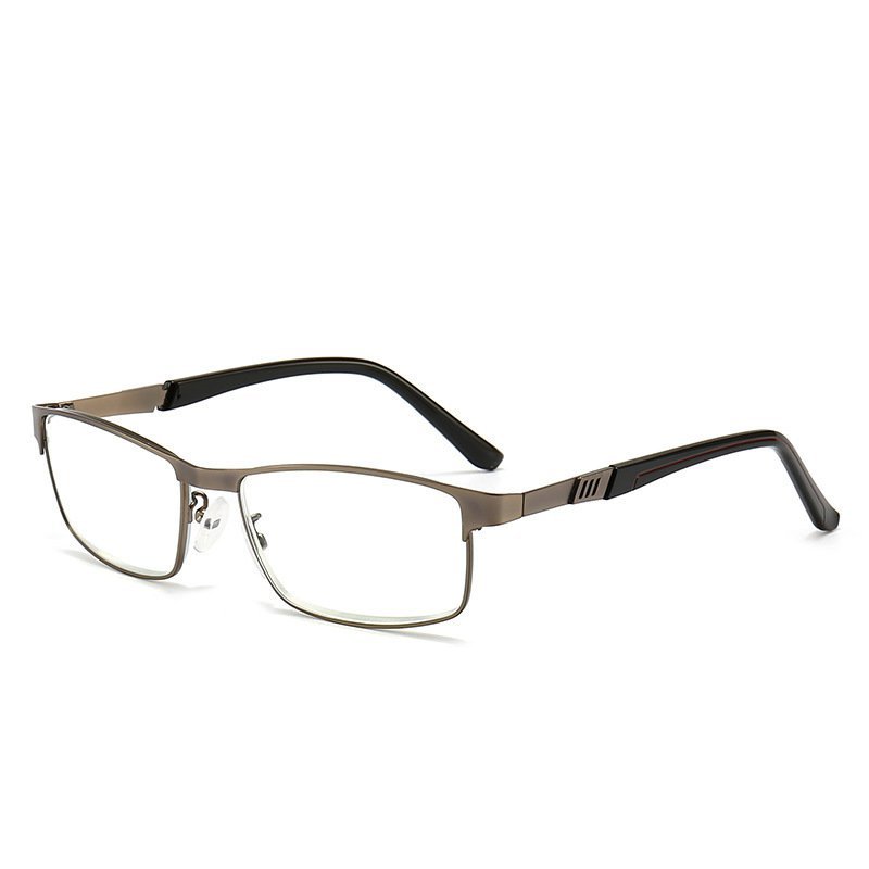 Business Metal Eyeglasses Presbyopia Square Metal High Transmittance O
