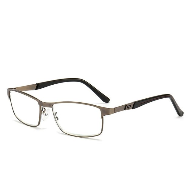 Business Metal Eyeglasses Presbyopia Square Metal High Transmittance Office