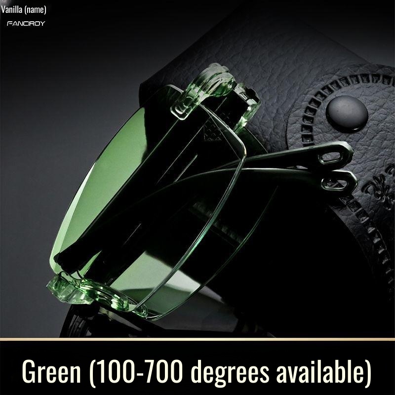 Smart zoom reading glasses automatically adjust the degree of zoom middle-aged and elderly high-definition magnification anti-blue light presbyopic glasses