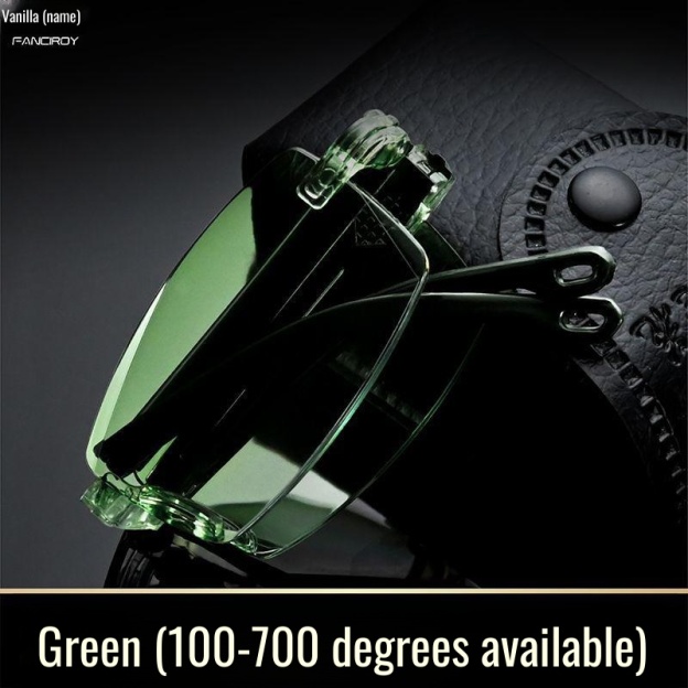 Smart zoom reading glasses automatically adjust the degree of zoom middle-aged and elderly high-definition magnification anti-blue light presbyopic glasses