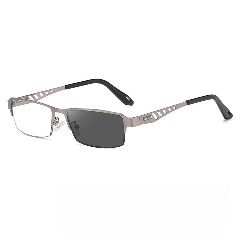 Business Smart Far And Near DualFocus Innovative AntiBlue Light ColorChanging Presbyopia Glasses