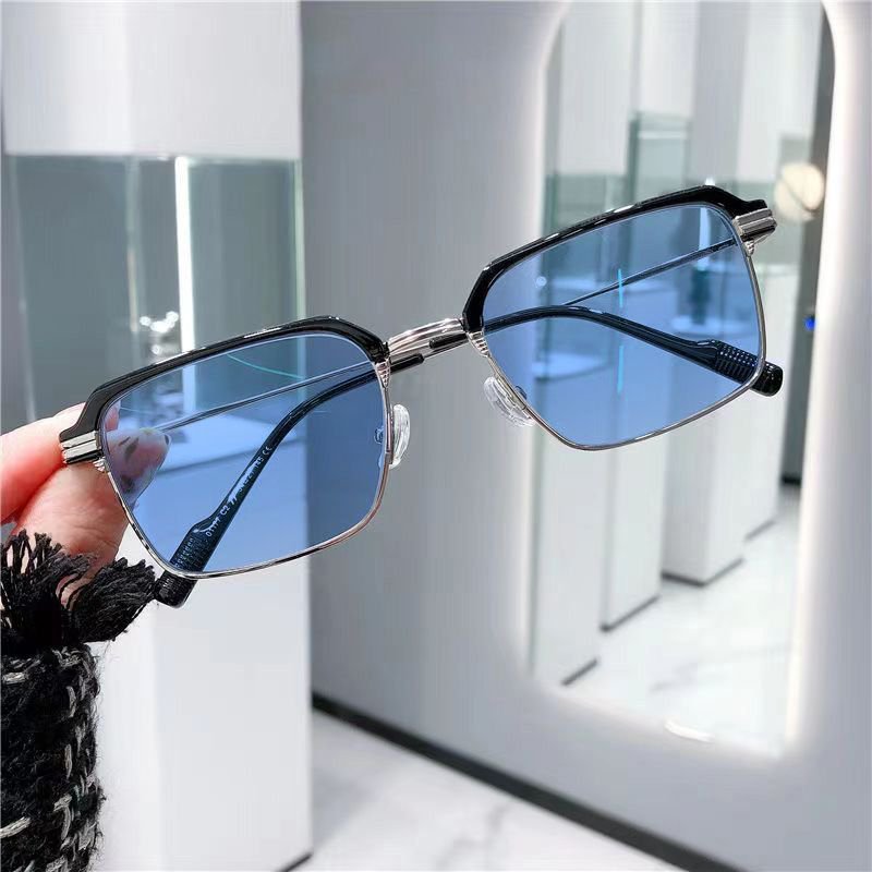 Color Changing Myopia Glasses Myopia Glasses Fashion Color Changing No Face Shape Outdoor