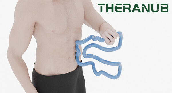 massage Rectus Abdominis for glute pain