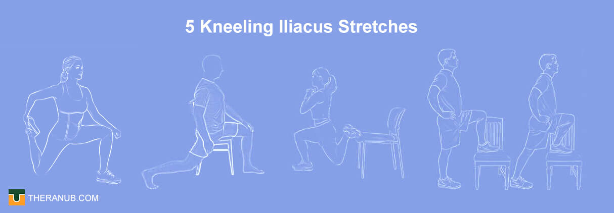 5 Kneeling Iliacus Stretches