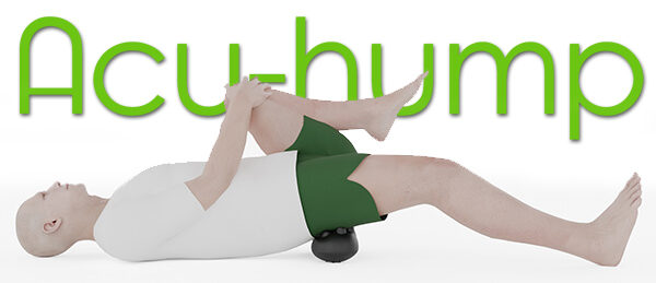 psoas major stretch with the gluteal massage tool