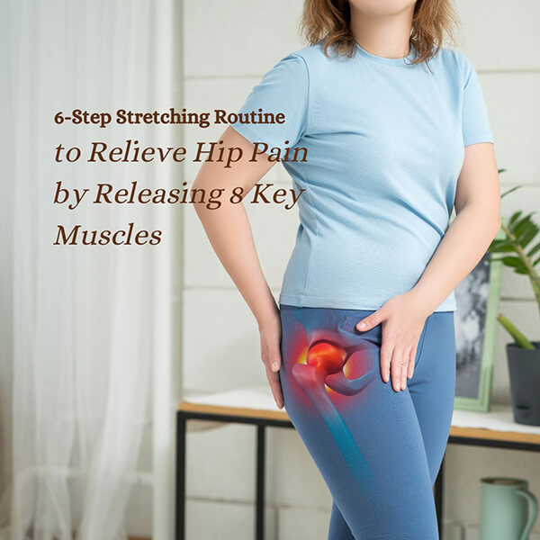 6-Step Stretching Routine for hip joint pain