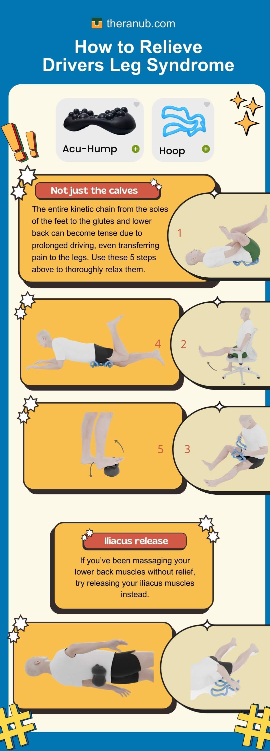 how to relieve drivers leg syndrome