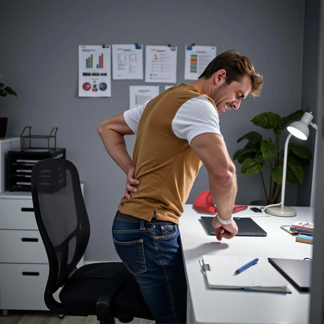 sore iliacus muscle sitting