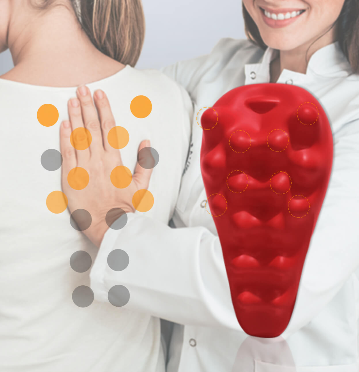 rhomboid and lower trapezius trigger points release