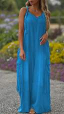Colorful blue