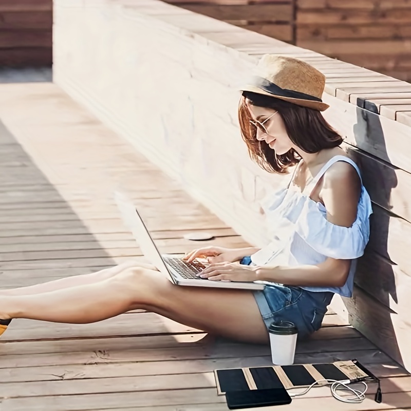 🎁 ¡Descuento del 48% en todos los productos! ¡Carga tu teléfono en cualquier lugar con este panel solar USB portátil y resistente al agua!