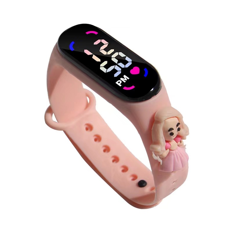 🎁 ¡Descuento del 48% en todos los productos!⌚✨Reloj LED de dibujos animados de princesa, reloj resistente al agua para niños y niñas de la escuela, reloj de pantalla táctil deportivo para mujeres estudiantes👸🌟