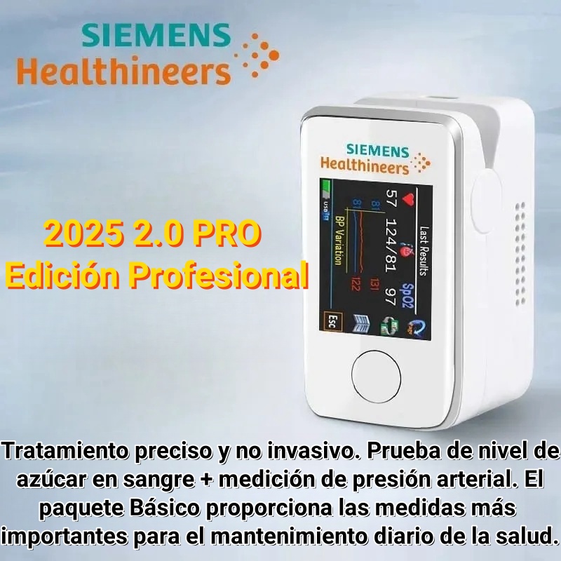 🌈Innovación tecnológica en la investigación médica en 2025: medidor de glucosa en sangre portátil no invasivo e indoloro de Siemens, ¡monitorear la salud de la glucosa en sangre nunca ha sido tan fácil!