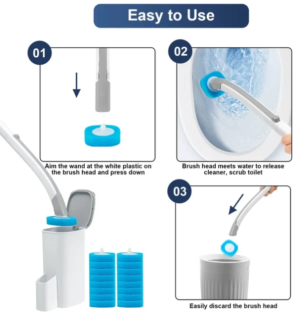 🎁 Oferta de Año Nuevo 2024🎁 ¡Descuento del 50% en todos los productos! 💧Sistema de limpieza de inodoros desechables💧