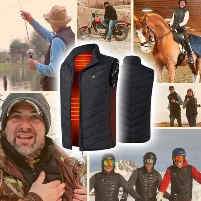 🔥Electrically heated down vest
