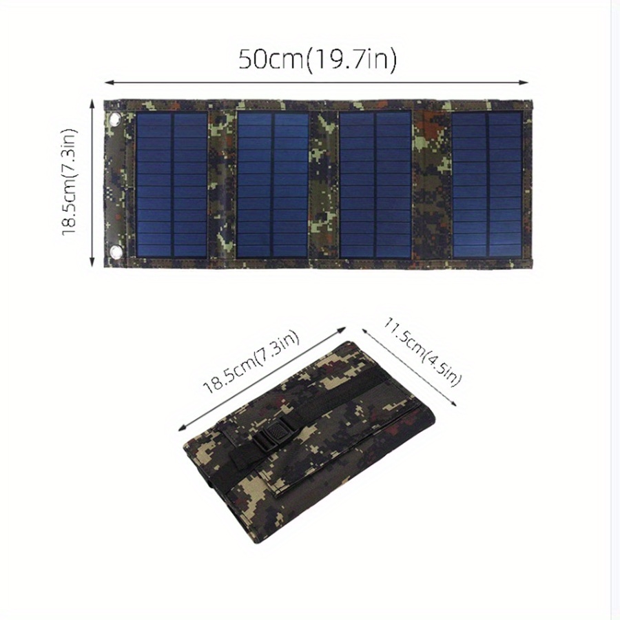 🎁 ¡Descuento del 48% en todos los productos! ¡Carga tu teléfono en cualquier lugar con este panel solar USB portátil y resistente al agua!