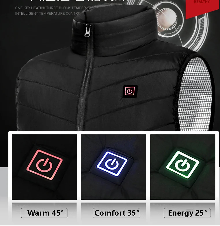 🔥Electrically heated down vest