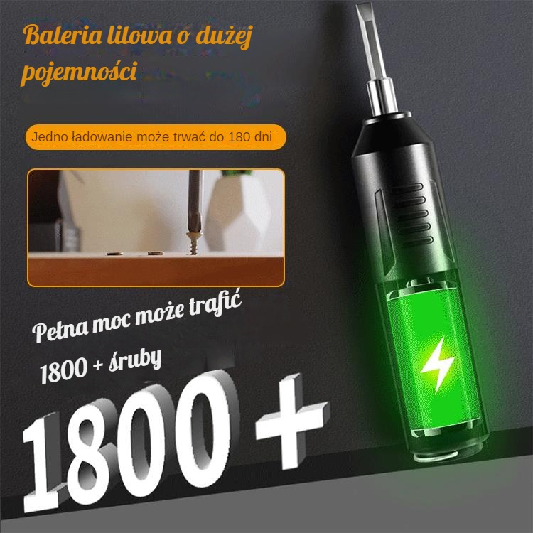 🔧Przenośny zestaw wkrętaków elektrycznych do użytku domowego🎁