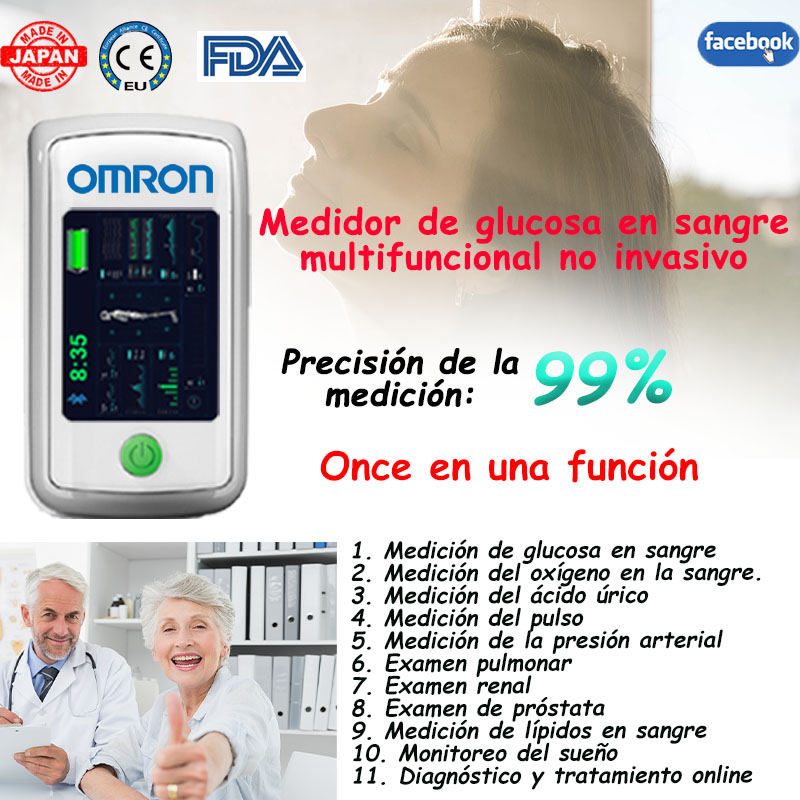 🌟 Omron 11 en 1 Glucómetro No Invasivo: Precisión del 99% sin Dolor ni Pinchazos 💙