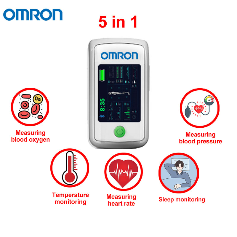 🌟 Omron 11 en 1 Glucómetro No Invasivo: Precisión del 99% sin Dolor ni Pinchazos 💙