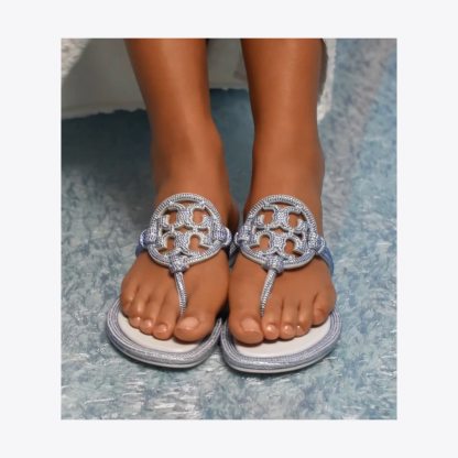 MILLER PAVÉ KNOTTED SANDAL