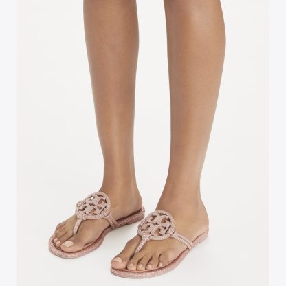 MILLER PAVÉ KNOTTED SANDAL