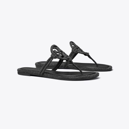MILLER PAVÉ KNOTTED SANDAL