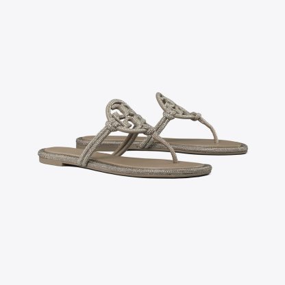 MILLER PAVÉ KNOTTED SANDAL