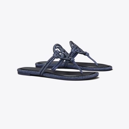 MILLER PAVÉ KNOTTED SANDAL